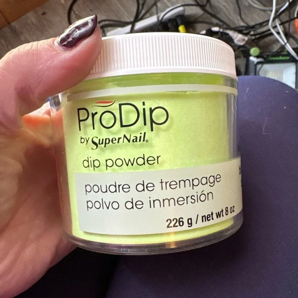 Lime Green Dip Powder